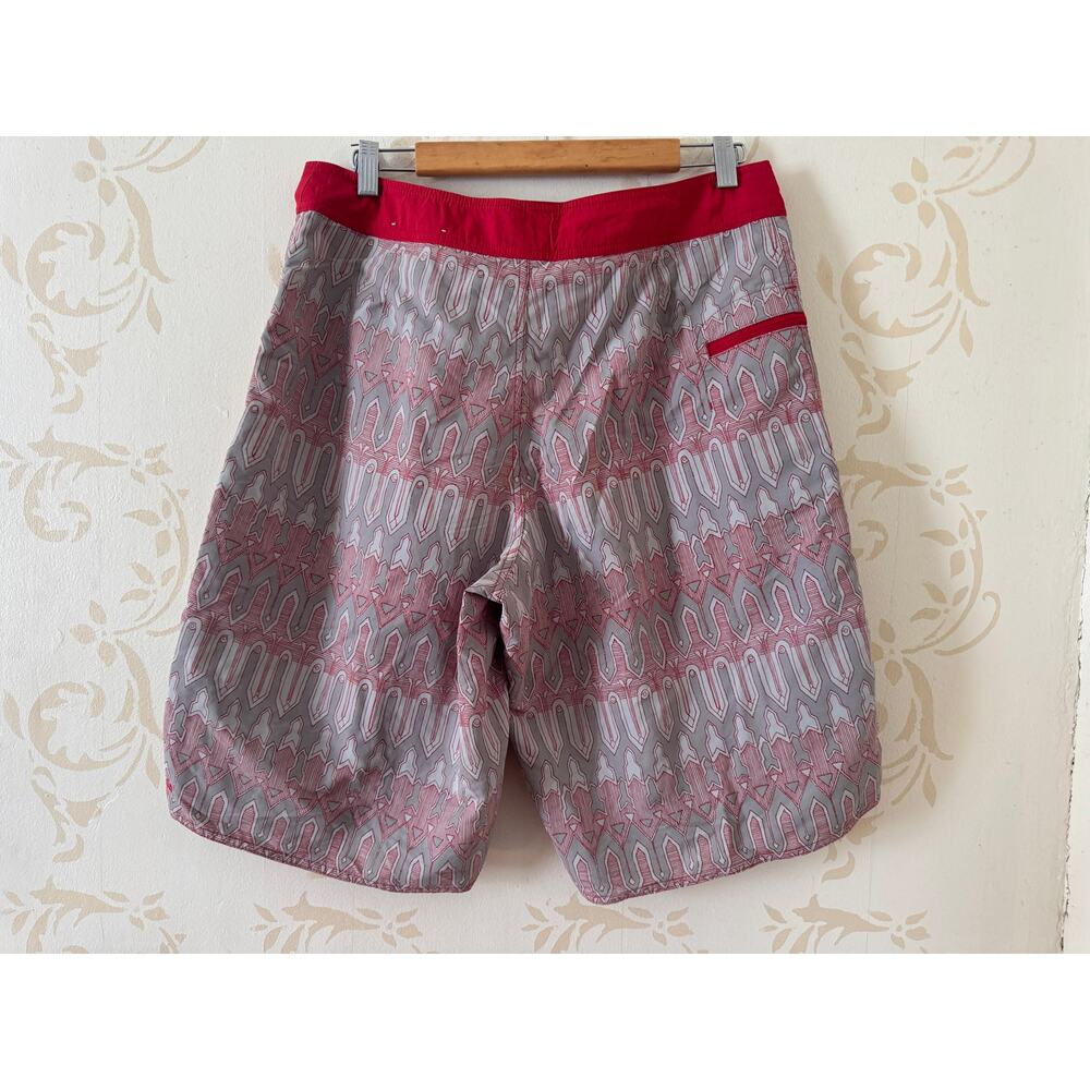 Mens Size 33 Patagonia Red Swimwear Trunks